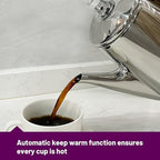 Electric Percolator 12-Cup coffee pot keep warm function - Image 3