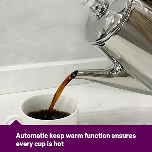 Electric Percolator 12-Cup coffee pot keep warm function - Image 3