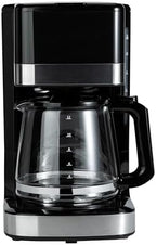 Amazon Basics 12 Cup Drip Coffee Maker with Glass Carafe (1.9 Qt), Auto Shut-off, Auto Pause, Removable Filter Basket, Black & Silver - Image 4