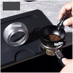 Magnetic Dosing Funnel Set,Espresso Dosing Ring & Puck Screen 58MM Bottomless Portafilter With 10 Magnet(58mm,Black) - Image 3