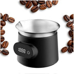 Digital Espresso Scale, High Precision, Touch Buttons, 0.1G Accuracy, 2-500G Range, 100mL Capacity, 60S Auto Off, Perfect for Kitchen Dosing and Brewing by Unknown