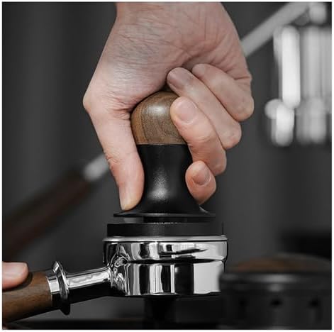 Constant Pressure Coffee Tamper 45.5mm 49.7mm 51mm 53.35mm 58mm 58.5mm Espresso Flat Tampers Loaded Barista Tool(Flat Base 58.35mm) - Image 3