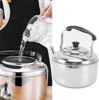 5.5L Large Capacity Tea Pots Anti Rust Stainless Steel, Tea Kettle for Stovetop Gas Cooker Induction Cooker Stainless Steel Kettle Stovetop Whistling Tea Kettle - Image 3