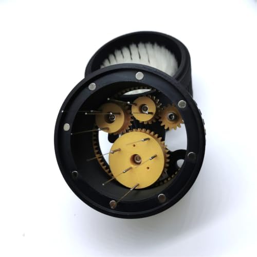 Geared Spinning Coffee Stirrer with Fine Needles, Adjustable Depth Distribution Tool for Espresso Dosing, for Home Coffee Shop 58mm - Image 4