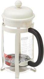 Bodum 34oz Java French Press Coffee Maker, High-Heat Borosilicate Glass, White - Made in Portugal - Image 2