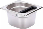 For Coffee Knock Box Stainless Steel Espresso Knock Box Stainless Steel by FOLIAGE