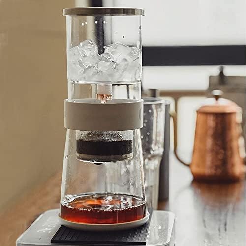 Ice Drip Coffee Maker 14oz Cold Brew Coffee Smooth Dripper Slow Cold Drip Iced Coffee Concentrate Brewer with Adjustable Water Flow, Stainless Steel Filter - Image 6