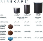 AirScape Steel Coffee Canister Family - Set of 3 - Food Storage Container - Image 6