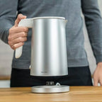 ZWILLING Enfinigy Cool Touch 1-Liter Electric Kettle, Cordless Tea Kettle & Hot Water - Silver - Image 2