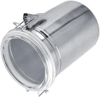 Cocoarm Stainless Steel Coffee Canister, Container Vacuum Sealed Storage Jar with Airtight Clamp Lid for Sugar Tea Bean (Extra Large 57L 13.1 X 14.4 X 18.5in) - Image 5
