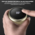 40 oz Smart Water Bottles with Digital Temperature Display Coffee Tea Infuser Bottle LED Thermal Cup Double Walled Vacuum Insulated Stainless Steel Flask Leak Proof Travel Mug Keep Warm (gold) - Image 5