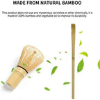 Matcha Tea Whisk Set, Traditional Tools (Purple suit) - Image 5