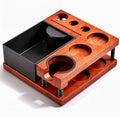 Espresso Tamping Station - Large Knock Box, 9 in 1 Espresso Coffee Organizer, Coffee Tamper Station, Fits 51/54/58mm Portafilter, Espresso Accessories Holder for Home Barista by Unknown