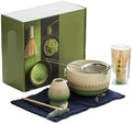 8Pcs Matcha Set Kit With Glazed Bowl & Bamboo Whisk Tea(8Pcs-green) by Unknown