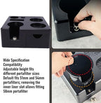 Tnfeeon Coffee Tamping Station, Tampers ABS and Silicone for Machine Accessories and Barista Tools Coffee Tamping Station, Tamper Mat Organizer Nan - Image 2