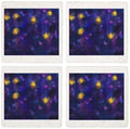 CafePress Stary Stary Sky Tumbled Stone - Set of 4 Coasters Set of 4 by CafePress