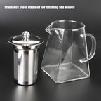 Tea Infuser Heat Resistant Clear Kettle Household Teaware With Stainless Steel - Image 6