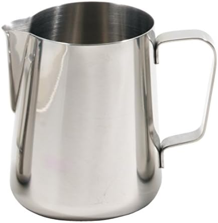 12-Ounce Milk Frothing Pitcher Stainless Steel Milk Steaming Pitcher for Espresso Machine Latte Art (Set of 12) - Image 4