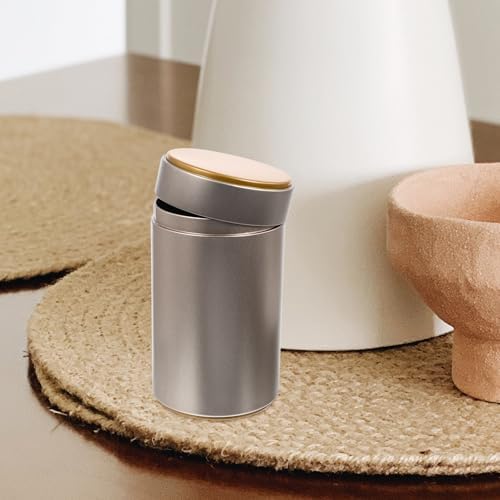 4pcs Large Gold Tinplate Tea Canisters Airtight Loose Leaf Tea Storage Jars Household Metal Set for Kitchen Pantry - Image 5