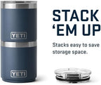 YETI Rambler 10 oz Ceramic Lined Lowball 2.0, Vacuum Insulated with MagSlider Lid, Navy - Image 5