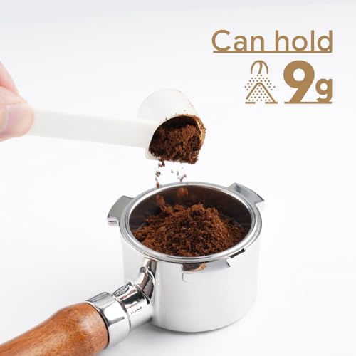 Stainless Steel 51mm 3 Ears Portafilter filter holder replacement Compitable for EC685.BK Coffee Machines, Detachable filter Holder Machine Coffee Machine Replacement Parts (1 filter,1 cup,1 Tamper) - Image 3