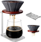 Ceramic Coffee Filter + Aluminum Alloy Stand - Image 2