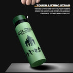 40 oz Smart Water Bottles with Digital Temperature Display Coffee Tea Infuser Bottle LED Thermal Cup Double Walled Vacuum Insulated Stainless Steel Flask Leak Proof Travel Mug Keep Warm (green) - Image 3