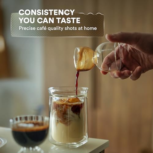 OVALWARE Dual-Dose Espresso Measuring Glass 30/60ml | Set of 2, Stackable - Image 5