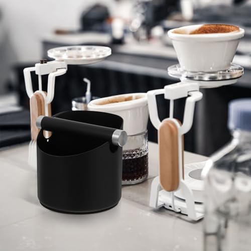 Espresso Knock Box Stainless Steel Large Capacity for Coffee Shops - Image 4