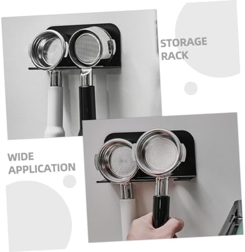PRETYZOOM 4pcs Coffee Portafilter Mounted Organizer for Espresso Accessories Double-sided Tape Installation Multipurpose Storage for Kitchen Tools Stable Design - Image 4