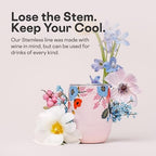 Corkcicle x Rifle Paper Co. 12 oz Insulated Tumbler, Blush Lively Floral - Image 6