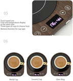 Coffee Mug Warmers, 36W Electric Cup Warmer for Desk with 3 Temperature Settings, Auto Shut Off 1-9H, Heating Plate for Coffee Milk Tea Candle Wax (US Plug) - Image 6