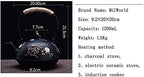 tetsubin cast iron kettle workshop japanese Healthy Teapot with Stainless Steel Infuser （1200mL） - Image 3