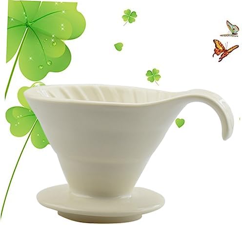 Ceramic Coffee Dripper Cup with Filter Paper, Manual Brewing Xmas - Image 4