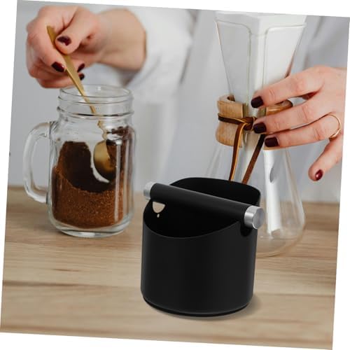 Stainless Steel Coffee Knock Bin for Espresso Grounds Dump Box - Image 6