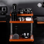 IKAPE 51/53/58mm General Espresso Tamper Station 2025 Newly, Multi-functional 3-tier Coffee Tool Storage Stand, Designed for Tamp, Distributor, Dosing Cup, Puck Screen, WDT, Basket, Funnel - Image 6