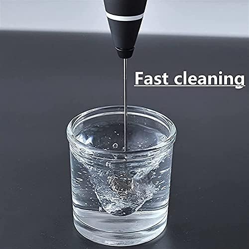 Milk Frother Handheld Foam Maker for Lattes - Whisk Drink Mixer for Coffee, Mini Foamer for Cappuccino, Frappe, Matcha, Hot Chocolate - Image 3