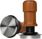 51mm Espresso Tamper, Premium Barista Coffee Tamper with Constant 30lb Calibrated Spring Loaded, Stainless Steel Base and Mahogany Handle. Fits for All 51mm Portafilters, Espresso Accessories by Coosigar