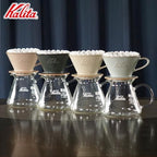 Carita Kalita Coffee Dripper Mino Ware High Heat Retention Pottery for 1 to 2 People, DACHI & KalitaMI 155, Sand Gray #01105, Wave Series, Made in Japan, Drip Equipment, For 1 Person - Image 6