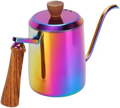 VINGVO Pour Over Coffee Kettle for Home Office Travel, 600ml - Image 4