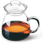 Simax Glassware 20 Oz. Glass Teapot | Short Spout, Microwave and Stovetop Safe, Heat, Cold, and Thermal Shock Resistant Borosilicate Glass, Makes a Stunning Presentation by SIMAX