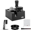 IKAPE 8-IN-1 51MM Espresso Tool Set, Coffee Tamper & Distributor Kit with Magnetic Funnel, Puck Screen, Tamper Station, WDT Tool, Cleaning Brush & Towel for Home Barista by IKAPE