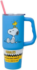 Silver Buffalo Peanuts Snoopy, Stainless Steel Tumbler, 30oz by SilverBuffalo