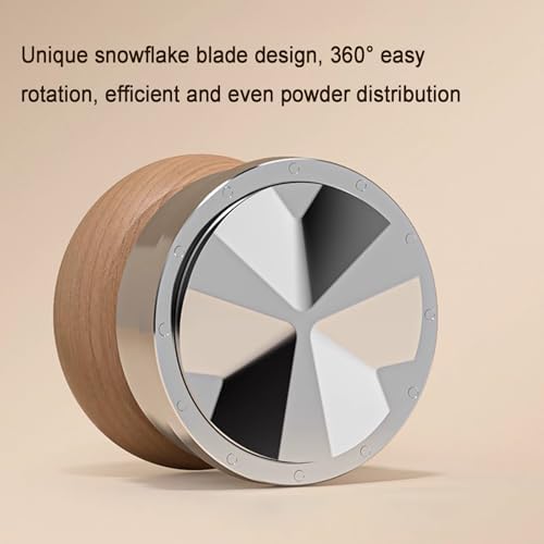 4-piece Espresso Tamper Set, 58mm Self-leveling Distributor, Wdt Tool, Calibrated Coffee Tamper, Magnetic Holder And Triangular Silicone Mat, For Espresso Portafilters White - Image 7