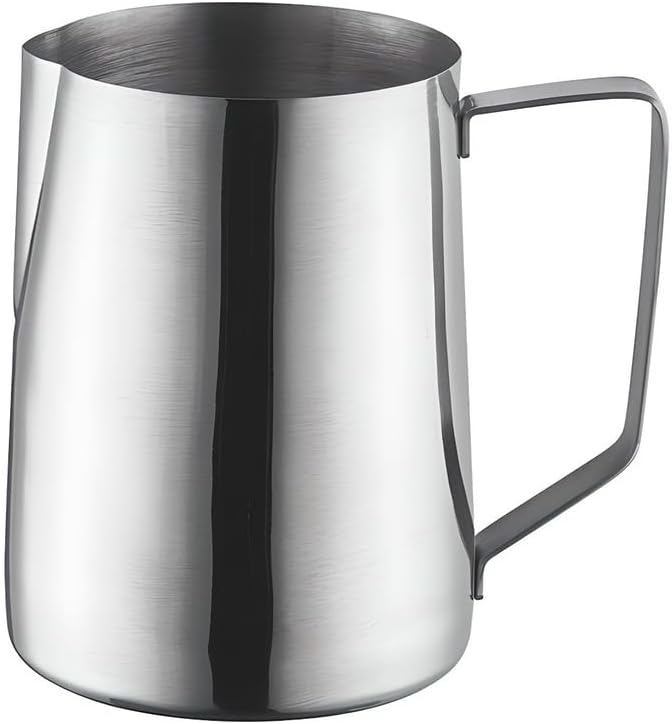 OCS Parts 33 oz Stainless Steel Frothing Pitcher with Frothing Thermometer - Image 5