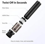 Portable Handheld Coffee Grinder Vacuum Cleaner | Mini Barista 2 in 1 Blower Coffee Powder Cleaner | Wireless Tabletop & Home Use | Easy to Clean & Lightweight - Image 4