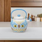 UPware Enamel on Steel Whistling Tea Kettle, Stovetop Teakettle (2.1 Quart, Owl) - Image 5