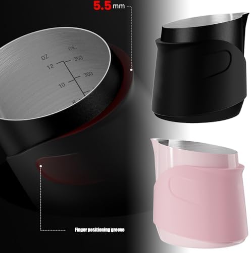 Handleless Milk Frothing Pitcher Stainless Steel Kitchen Tool for Latte Design Outdoors Coffee Art Equipment Handleless Milk Frothing Pitcher Professional Baristas Pouring Jar Stainless Steel Tool Jar - Image 6