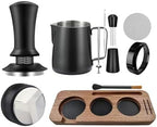 10PCS Espresso Accessories Kit 54mm Coffee Tamper Set with frothing pitcher by Unknown