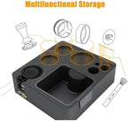 Espresso Tamping Station With Knock Box Coffee Portafilter Holder Stand 51mm 54mm 58mm For Delonghi Breville Barista Accessories - Image 5